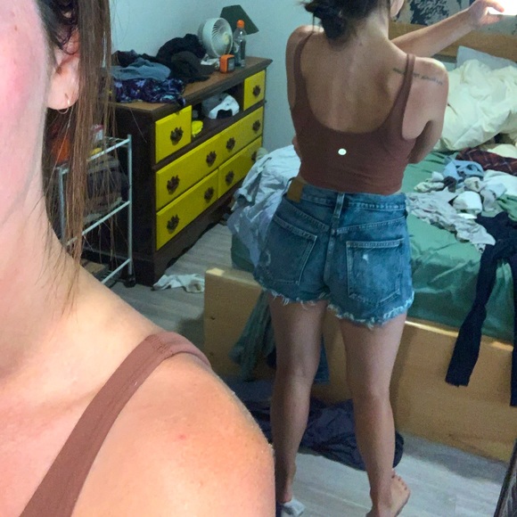 Denim forum ex boyfriend shorts - Picture 2 of 3